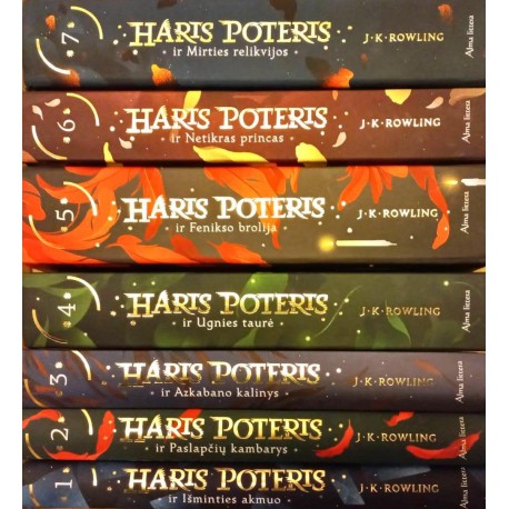 Rowling J. K. "Haris Poteris (7 knygos)"